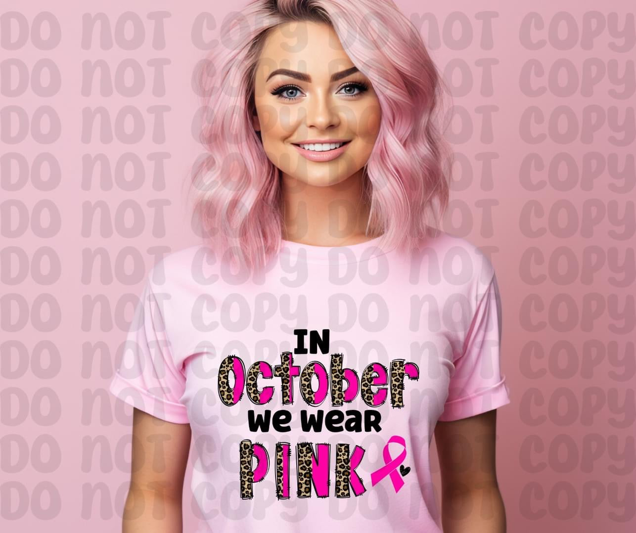 In October We Wear Pink